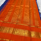 Mayil floral gold zari kanchipuram border – Idam Living Pure Silk Kanchipuram saree