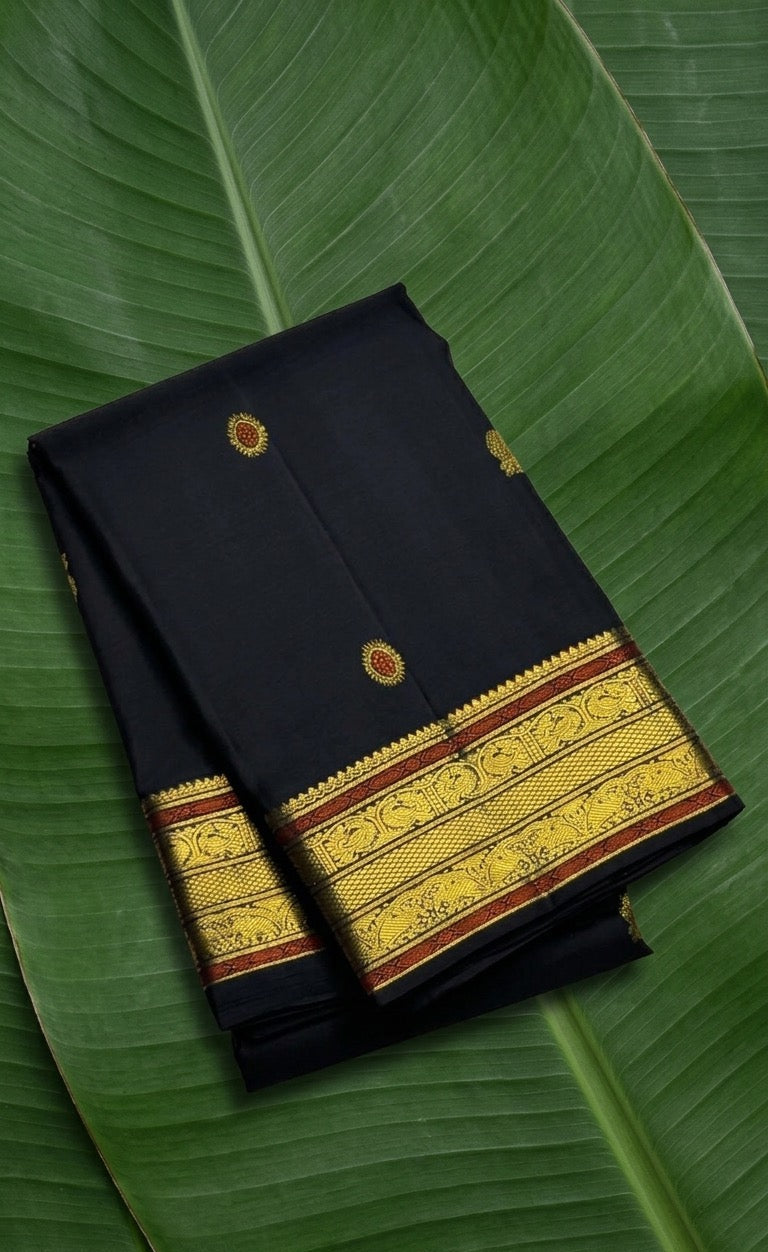 midnight-black-kanchipuram-silk-saree-meenakari-pallu.webp