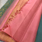 Aqua borderless pure silk Kancheepuram Vanasringaram saree, full drape — Idam Living