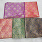 Multicolor pure silk Banarasi blouse — handloom fabric custom tailored for sarees | Idam Living