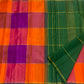Multicolour Pure Silk Kanjipuram Paalum Pazhamum Saree - body detail