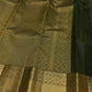 Green Kanjipuram saree with rich gold zari pallu