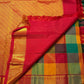 Kamalam and mayil butta in gold zari on paalum pazhamum Kanchipuram silk saree — Idam Living