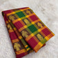 Elephant and horse vanasringaram motifs in gold zari on paalum pazhamum Kanchipuram silk saree — Idam Living