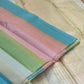 Pastel Multicolour Handwoven Pure Silk Kanchipuram Saree with Pattupet Weave