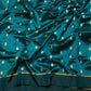 Delicate floral buttas woven across the peacock teal body of a Chanderi saree.