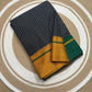Authentic Handwoven Patteda Anchu Cotton Saree