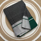 Authentic Handwoven Patteda Anchu Cotton Saree