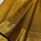 Ponvandu Gold pure silk Kanjeevaram saree — vairaoosi weave