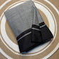 Handwoven Patteda Anchu Cotton Saree from Karnataka with Broad Double Border