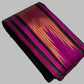 Dark chocolate brown Ettukol Kanjivaram silk saree, folded view
