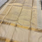 Deep Chestnut Plum pure silk Kanjipuram saree, Rettapet weave with Ivory border — folded view