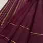 Pure zari Seer pallu close-up on Kanchipuram silk saree