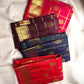 Royal Purple Handwoven Pure Silk Kanchipuram Saree with Zari Kattam Border
