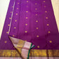 Handwoven Kathiripoo Pure Silk Kanchipuram.