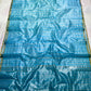 Ramar Blue Pattu Silk Chanderi handloom saree