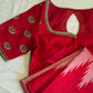 Antique gold jewellery inspired Ramyam blouse design
