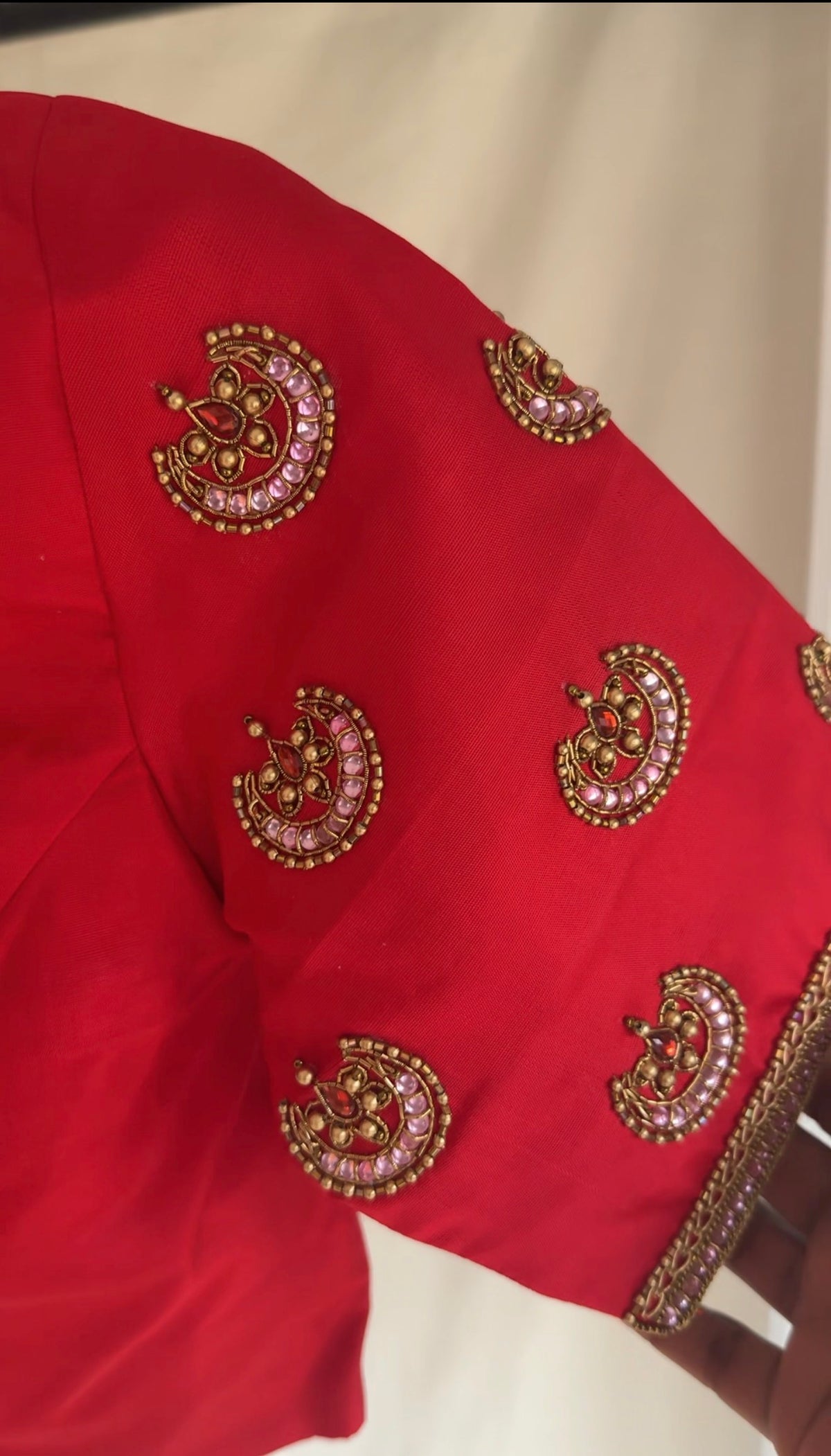 Custom-made Ramyam designer embroidery blouse