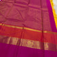 Turmeric Marigold Handwoven Pure Silk Kanchipuram Saree with Varnajaalam Multicolour Border