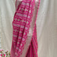 Rani Pink fuchsia Banarasi silk saree with Sona Rupa zari – Idam Living