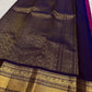 Raspberry Pink Kanjipuram Saree — full drape, pure silk Kanchipuram handwoven — Idam Living