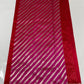 Red Handwoven Pattu Silk Chanderi Saree with Magenta Gold-Striped Pallu