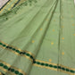 Rettapet Kanjeevaram silk saree, silk thread pavun border detail