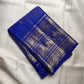 Kanjivaram vairaoosi saree in royal blue with Mayil Chakram buttas