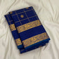 Zari Kattam Kanchipuram saree with alternating Annam and Pavun gold zari buttas