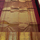 Ornate Kamalam butta detail on maroon pure silk