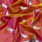 Silver zari border detail with black pinstripes