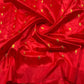 Crimson and silver festive Chanderi handloom saree