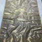 Silver and gold striped handloom Chanderi silk