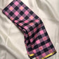 Soft Rose Pink and Black Pure Silk Kanchipuram Kanchi Kattam saree