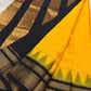 Pure Arani silk saree with Thazampoo Reku temple-edge border