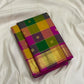 Traditional Paalum Pazhamum Kanjivaram saree pattern