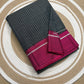 Authentic Handwoven Patteda Anchu Cotton Saree