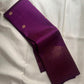 Traditional royal purple pure silk Kanjeevaram saree — Idam Living