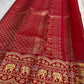Ivory pure silk body with vintage inspired Kancheepuram detailing