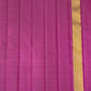 Multi-colour ettukol flame motifs in green pink and gold on vivid blue Kanjeevaram silk saree — Idam Living